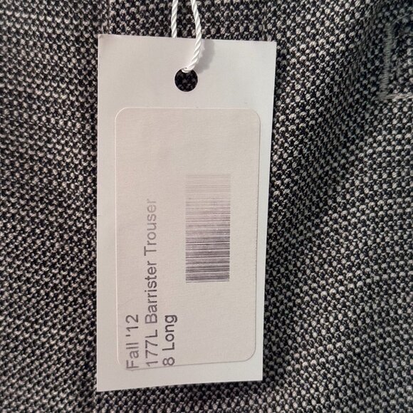CAbi Style #177 Barrister Tweed Trousers Size 8L NWT - Picture 4 of 6